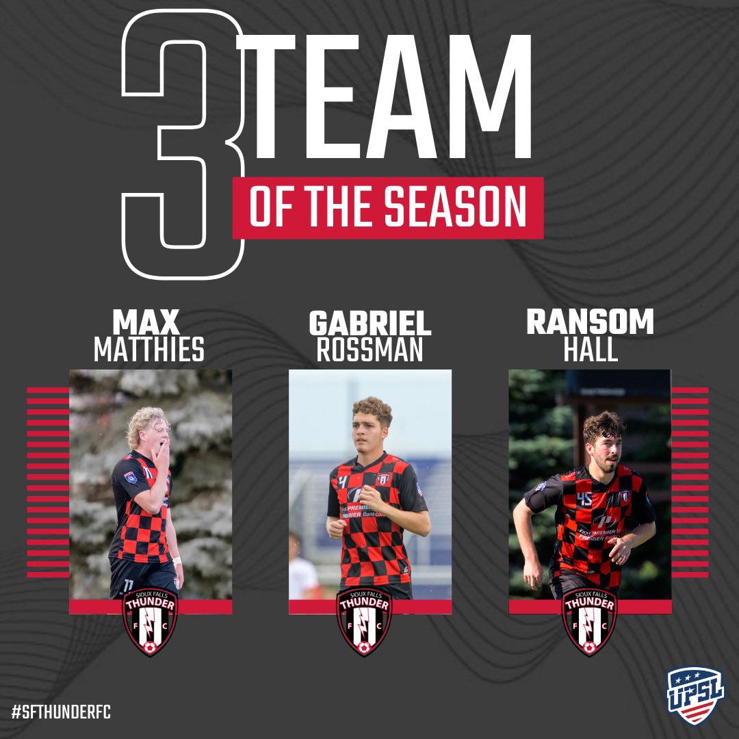 3 of our 56 made our UPSL IA/SD/NE Premier Division Team of the Season. 

Thanks gentlemen!

Thanks <a href="/TravisGallipo/">Travis Gallipo</a> for these and other great pictures this season!