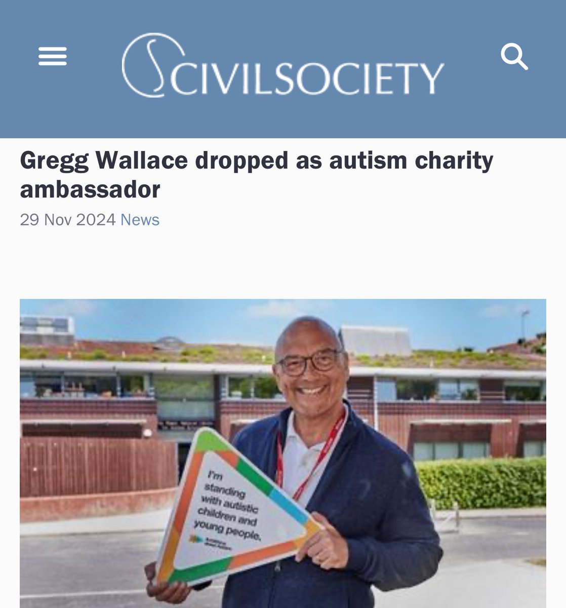 Since when did autism become the go-to excuse for allegedly sexually harassing women? Autism isn’t the problem. ‘Middle-aged’ women aren’t either. Gregg is.