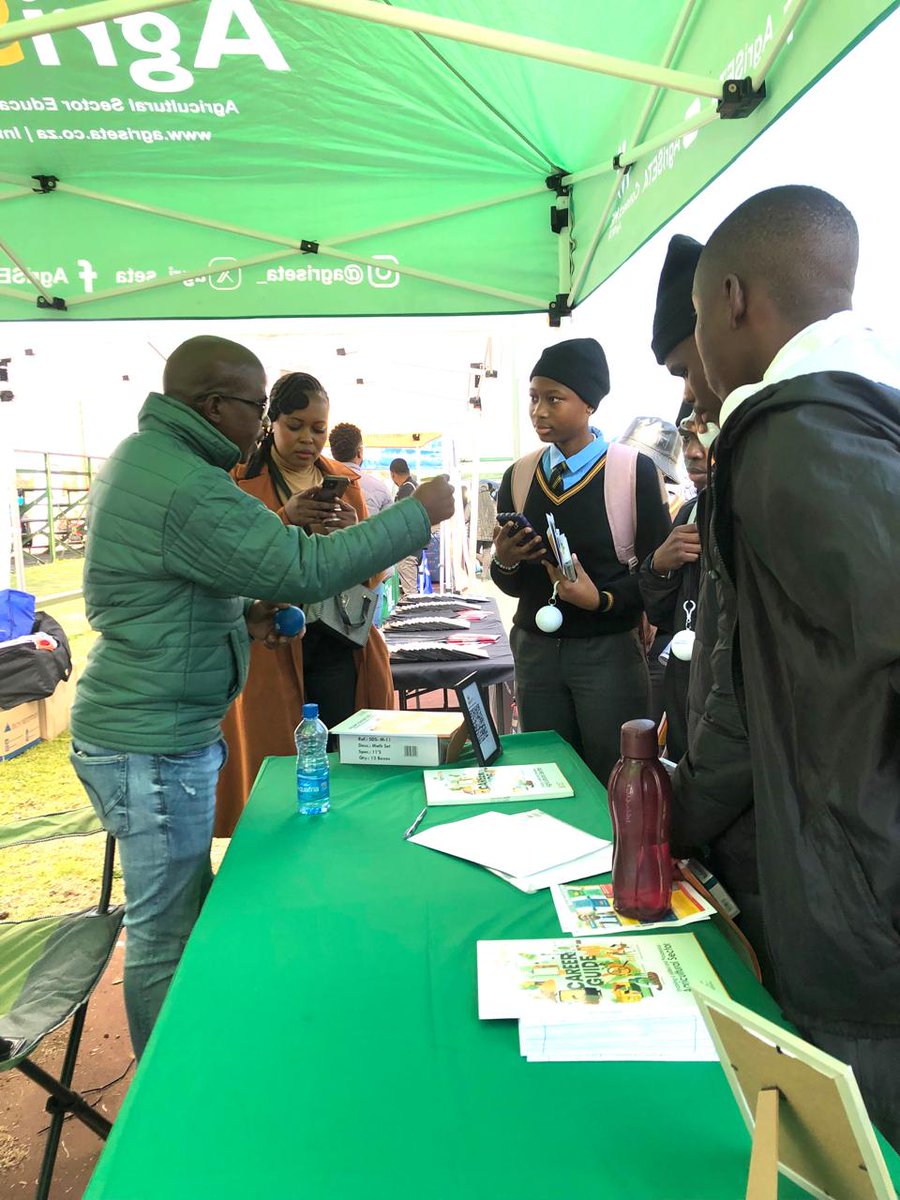 AgriSETA is in Mamelodi, providing career guidance hosted by the Gauteng Legislature to commemorate the birth of Solomon Kalushi Mahlangu. #AgriSETA #Mamelodi #SolomonMahlangu