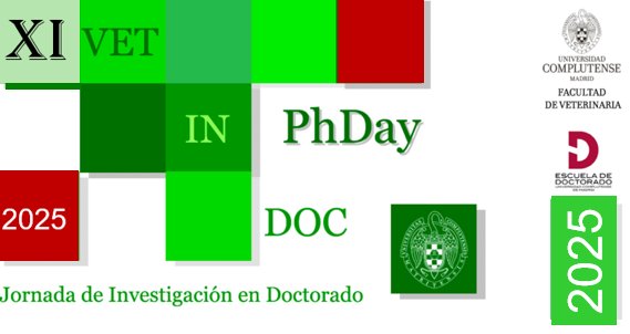 UdcVet's tweet image. 📢📢📢 Ya puedes leer nuestra reseña sobre el #VetinDoc2025 #PhDayUCM, que ha mostrado el enorme nivel científico de doctorandos/as de @VeterinariaUCM @unicomplutense 👏🏼👏🏼👏🏼
✨️Lee aquí: ucm.es/udcvet/vetindo…