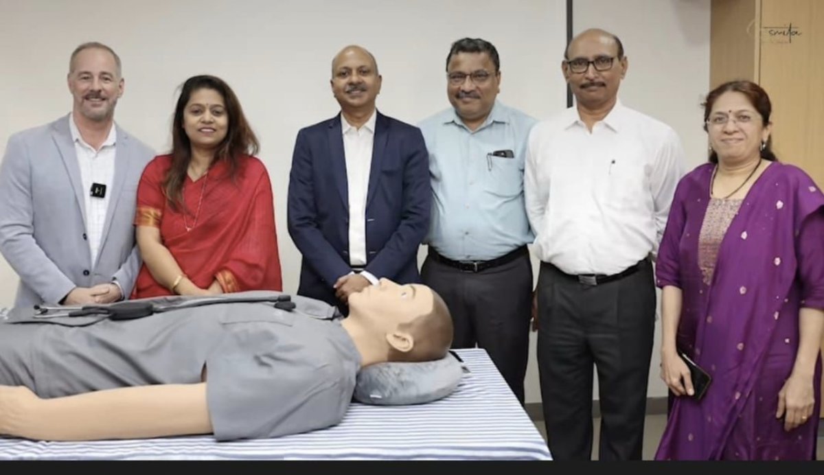 The Gordon Center’s global footprint expands with the first Harvey® Premier Simulator installed at Bharati Vidyapeeth Medical College in Pune, India—thanks to Dr. Ross Scalese, Laerdal Medical, and Drs. Jagtap &amp; Lalwani.

#SimulationSavesLives #HarveySimulator