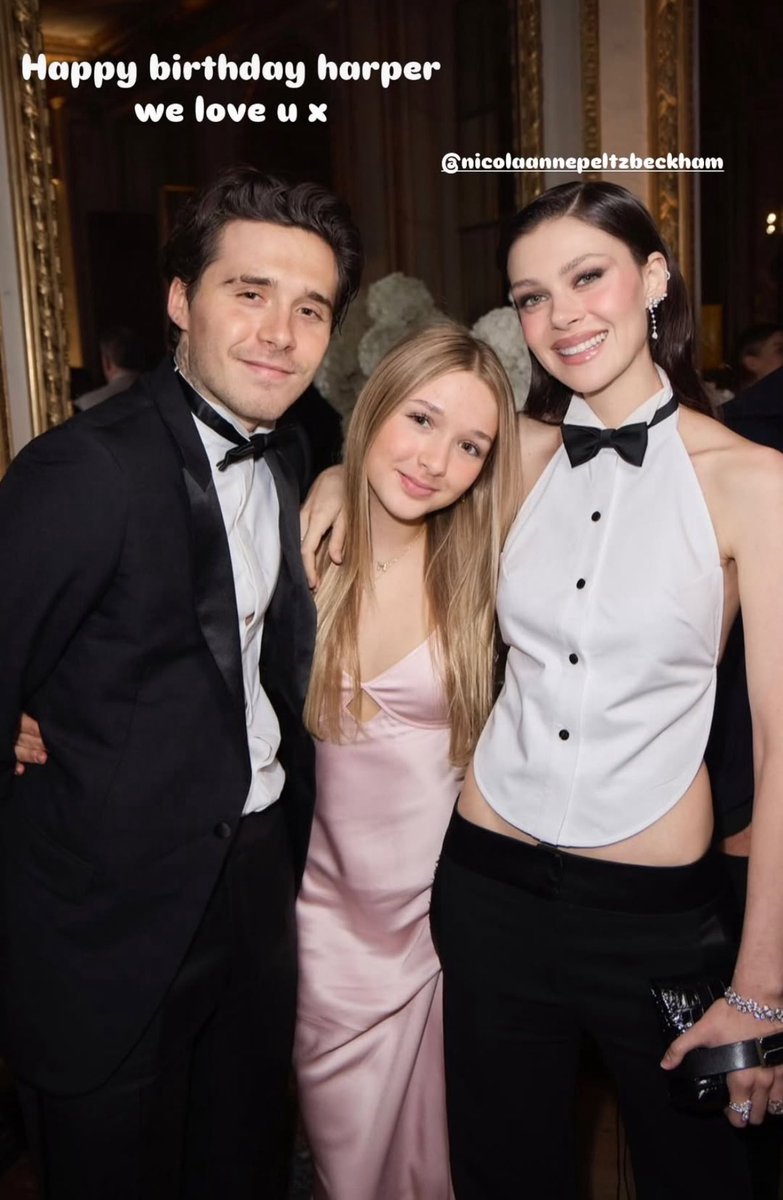 Phew ….. we can all relax now - Brooklyn has wished Harper a happy birthday 🥳