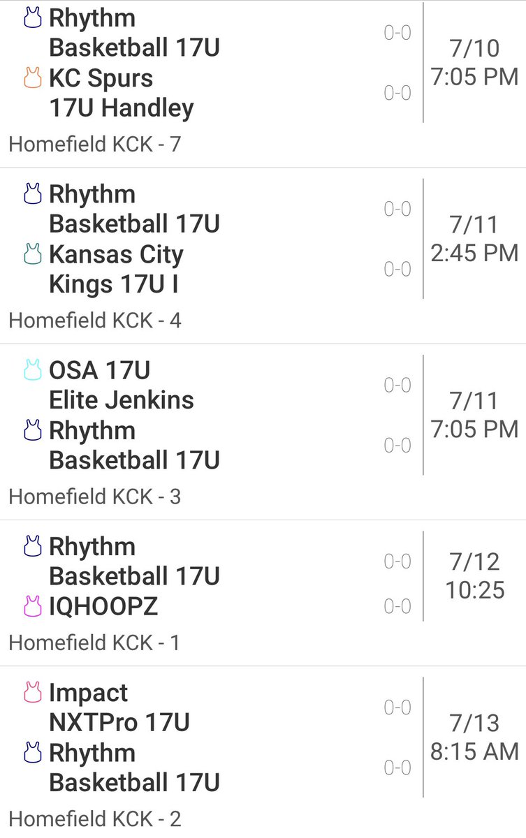 CorbinCrocker14's tweet image. Here’s my schedule with Rhythm Basketball this upcoming weekend in Kansas City.