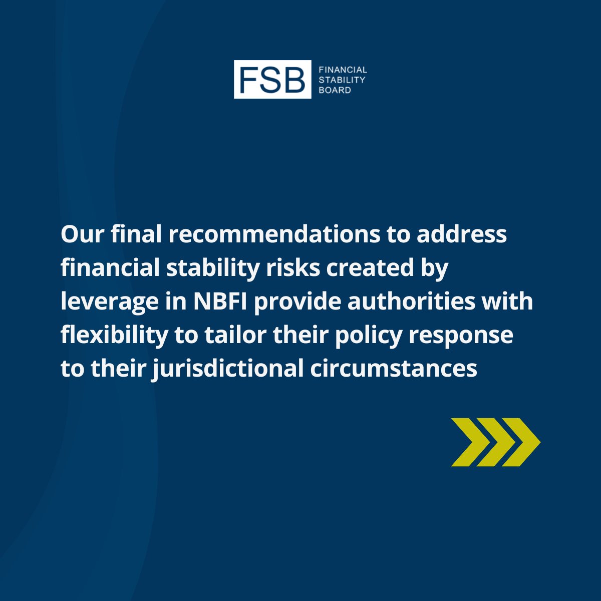 FinStbBoard's tweet image. We have published our final recommendations to address financial stability risks created by leverage in nonbank financial intermediation. Find out more: bit.ly/4lrwe4Y
