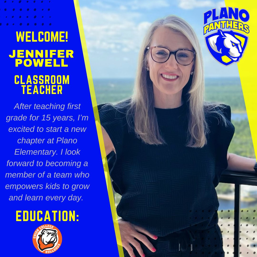 PlanoPanthers's tweet image. Welcome to Plano Elementary!