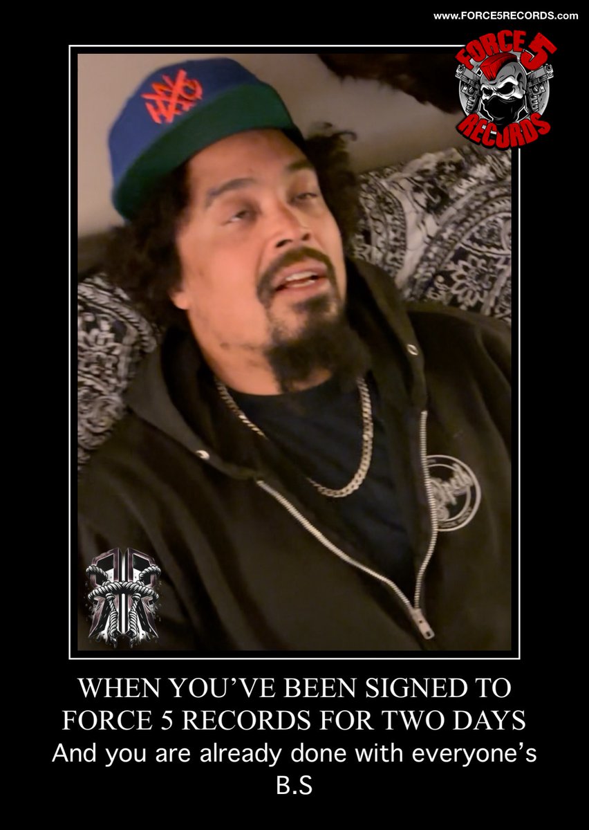 Trauma formerly of HEDPE is getting a good dose of Force 5 Records since being signed to the label with his brotha, Jamazz. 😂

Please welcome the HARD RR’s to the family!