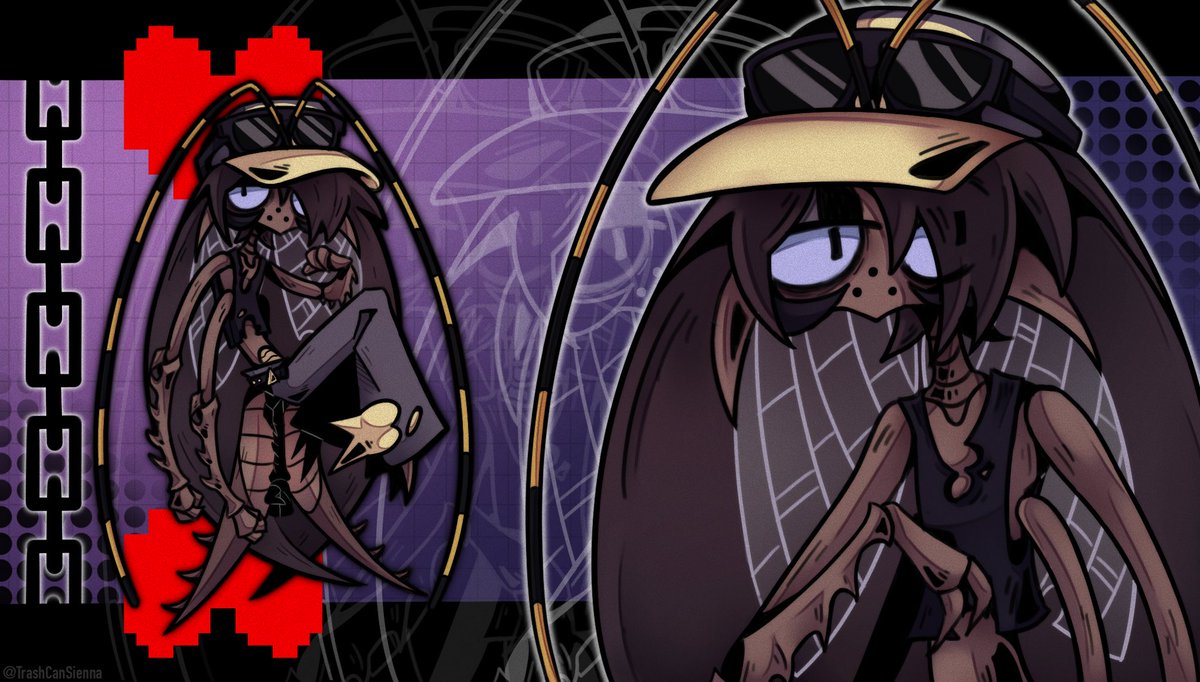 TrashCanSienna's tweet image. Artfight piece for @minkiefury !
#artfight #artfight2025 #deltaruneoc