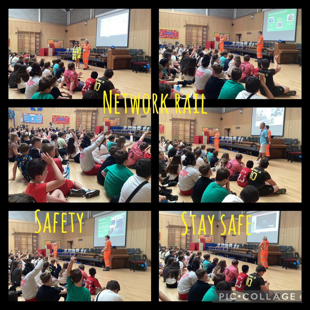 Pembroke Dock Year 5 (@yr5pdcs) on Twitter photo An informative session from #Networkrail today <a href="/PDCSPrimary/">PDCSPrimary</a> for year 5 and <a href="/Year6PDCS/">Pembroke Dock Year 6</a> Some vital information about how to stay safe around the railway! Diolch to the Network Rail team! #staysafe #stoplooklisten #safetymatters An informative session from #Networkrail today <a href="/PDCSPrimary/">PDCSPrimary</a> for year 5 and <a href="/Year6PDCS/">Pembroke Dock Year 6</a> Some vital information about how to stay safe around the railway! Diolch to the Network Rail team! #staysafe #stoplooklisten #safetymatters