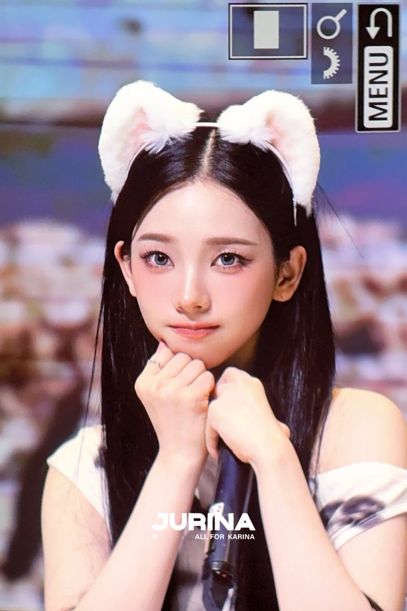 jurina_2000's tweet image. 250710 에버라인 ₍⸍⸌̣ʷ̣̫⸍̣⸌₎ﾉ♡

#카리나 #Karina #에스파 #aespa