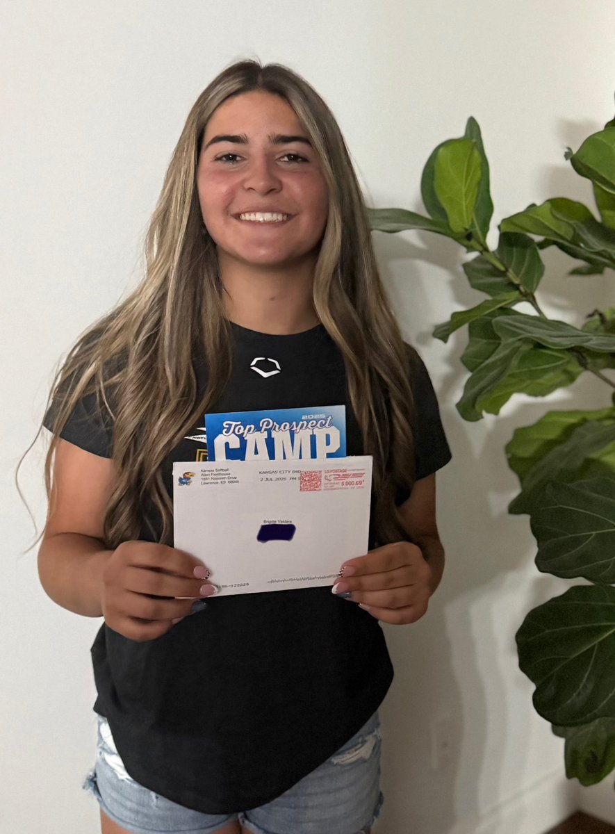 Brigitte Valdera 2028 (@brigitteva67589) on Twitter photo Found a surprise in the mail this morning!!! 📫
Thank you <a href="/LauraHeberling/">Coach H</a> <a href="/KUSoftball/">Kansas Softball</a> @coachchiles3 <a href="/JackNLucysDad/">Justin lewis</a> for coming out and watching me in Colorado.
<a href="/FuryPlatinum/">FuryPlatinumSoftballClub</a> <a href="/FPXPickett/">Fury Platinum X - Pickett</a> <a href="/FPXHutchins/">Fury Platinum X - Hutchins 16u</a> can’t wait to learn more about the University of Kansas and the Jayhawks Softball Found a surprise in the mail this morning!!! 📫
Thank you <a href="/LauraHeberling/">Coach H</a> <a href="/KUSoftball/">Kansas Softball</a> @coachchiles3 <a href="/JackNLucysDad/">Justin lewis</a> for coming out and watching me in Colorado.
<a href="/FuryPlatinum/">FuryPlatinumSoftballClub</a> <a href="/FPXPickett/">Fury Platinum X - Pickett</a> <a href="/FPXHutchins/">Fury Platinum X - Hutchins 16u</a> can’t wait to learn more about the University of Kansas and the Jayhawks Softball