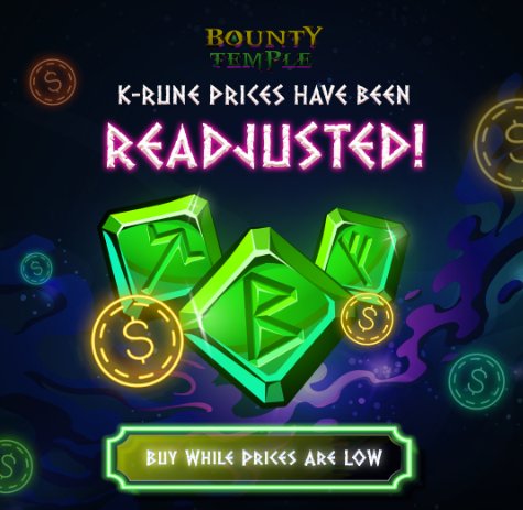 GameFi 正在从简单的挖提卖模式升级为更可持续的结构性收益分配机制。以 $TYT 的 Bounty Temple 系统为例，它重新定义了 NFT 的价值逻辑——K-Rune NFT 的核心价值不在于稀缺性，而在于其绑定的"特质收益权"。  

具体来看，每个 K-Rune 持有者都能永久获得与其关联的所有 Gen-Zero BTM 交易额的 1%