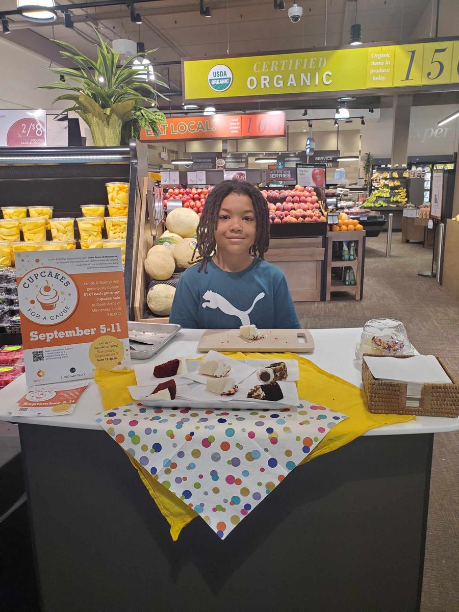 Open Arms of Minnesota (@openarmsmn) on Twitter photo Cupcakes for a Cause starts today!
Now through July 16, our friends at <a href="/LundsandByerlys/">Lunds & Byerlys</a> will donate $1 to Open Arms of Minnesota for every gourmet cupcake sold β up to $10,000! Cupcakes for a Cause starts today!
Now through July 16, our friends at <a href="/LundsandByerlys/">Lunds & Byerlys</a> will donate $1 to Open Arms of Minnesota for every gourmet cupcake sold β up to $10,000!