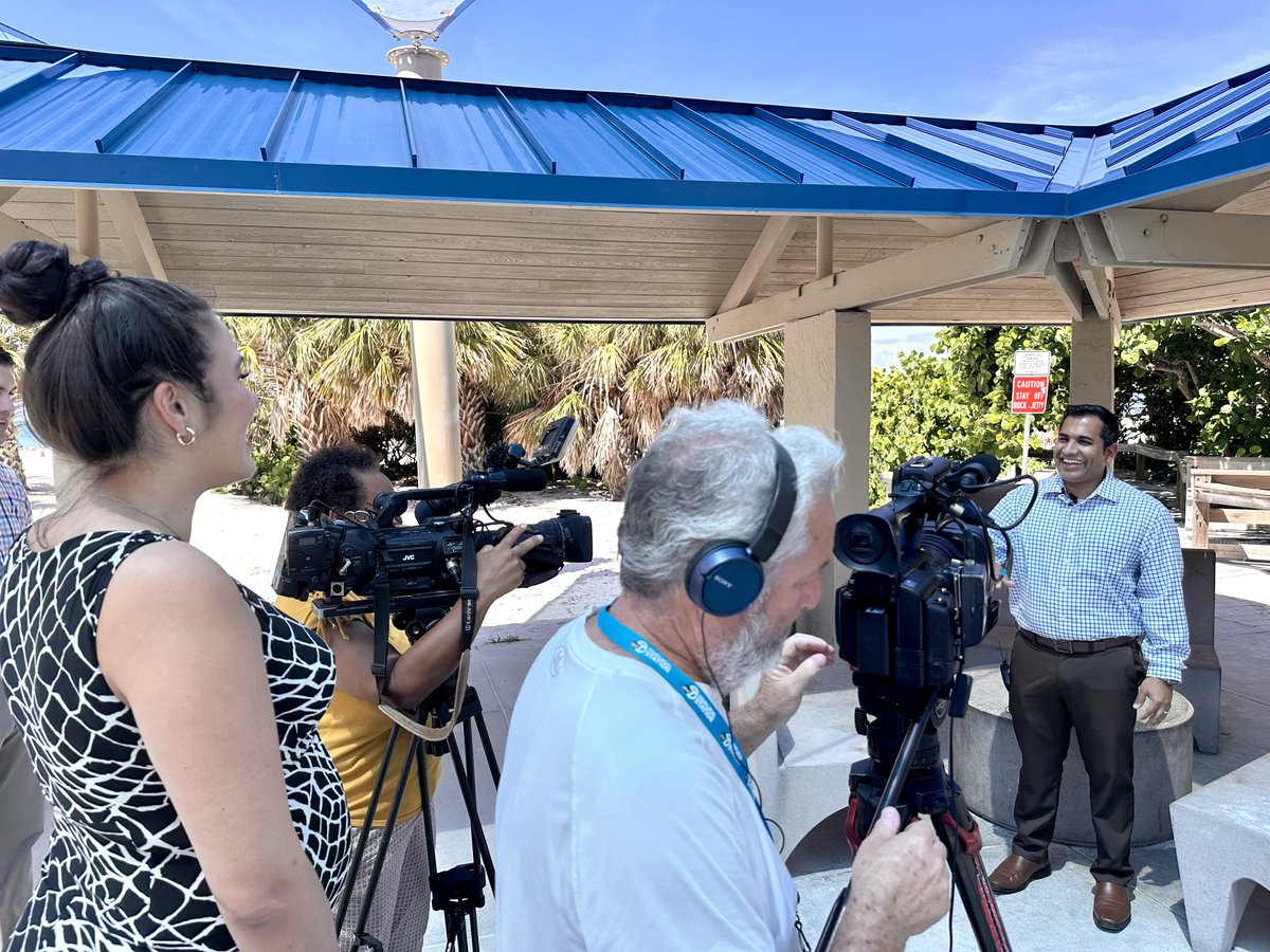 City Engineer Nikesh Patel talking about the Lido Beach renourishment that will begin by the end of the year followed by the installation of a new vegetative dune system. 

Check out <a href="/WFLA/">WFLA NEWS</a>'s report: wfla.com/news/sarasota-…