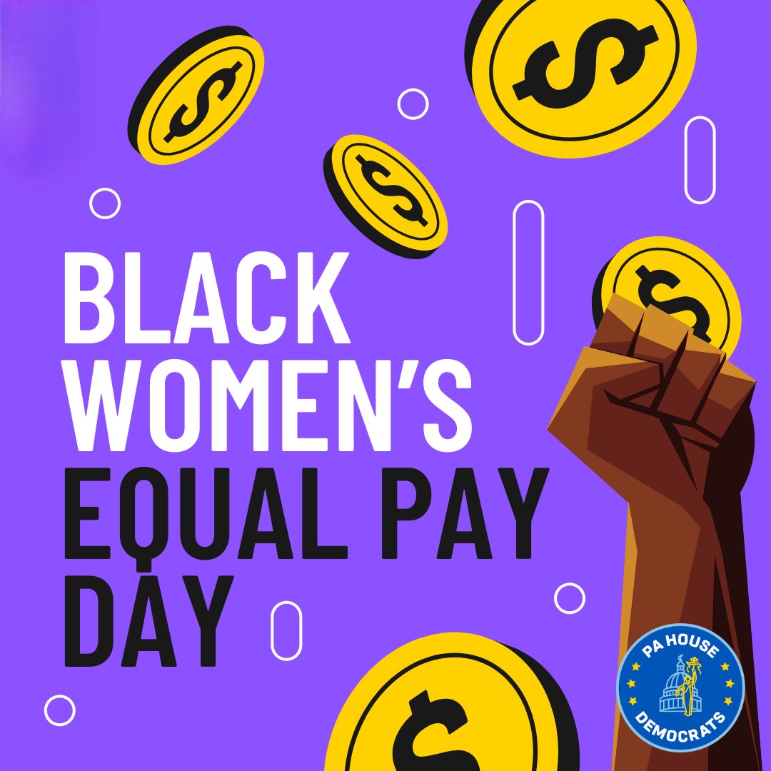 RepScottConklin's tweet image. Black Women&apos;s Equal Pay Day is observed on July 10 this year. The date is determined based on how far into the year Black women must work just to earn the same amount that white, non-Hispanic men earned the year before. We must do better - it&apos;s time to close the gap!
