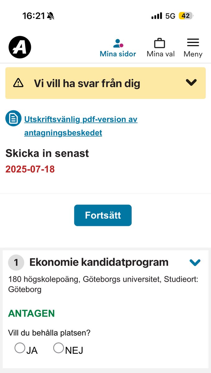 Sluta va gött