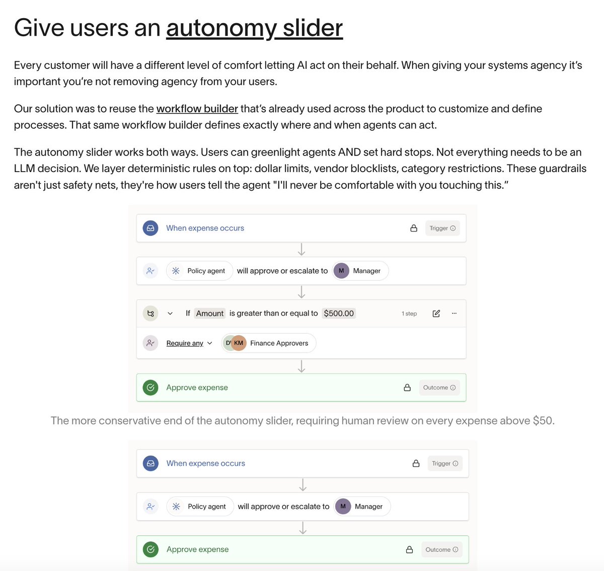 Veeral Patel (@vral) on Twitter photo Software Is Changing (Again) and we’re excited to push the bleeding edge of it at Ramp.
Shout out to <a href="/cj_enr/">CJ Enright</a>, Will Koh, <a href="/rakesh_nori/">Rakesh Nori</a>, <a href="/fel9z/">Felix Zhang</a>, and the whole team for crushing this launch.
Full blog post on all of our learnings below. Software Is Changing (Again) and we’re excited to push the bleeding edge of it at Ramp.
Shout out to <a href="/cj_enr/">CJ Enright</a>, Will Koh, <a href="/rakesh_nori/">Rakesh Nori</a>, <a href="/fel9z/">Felix Zhang</a>, and the whole team for crushing this launch.
Full blog post on all of our learnings below.