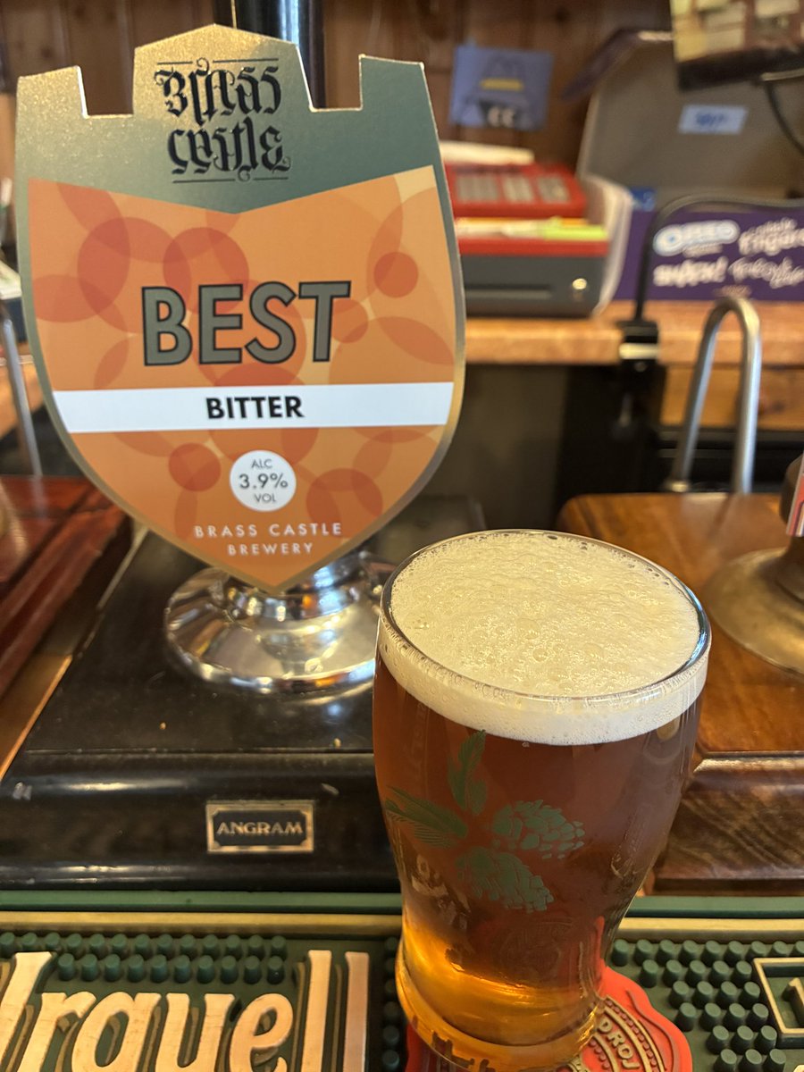 New on the bar from <a href="/BrassCastleBeer/">Brass Castle Brewery</a> . Gluten free and vegan! <a href="/HullCAMRA/">Hull & EY CAMRA</a>