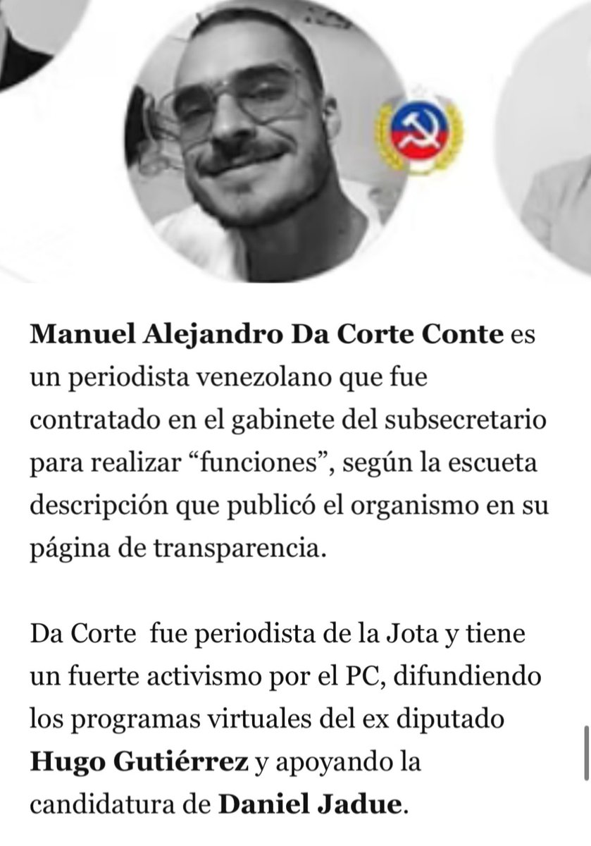 🔴 CONFIRMADO: GALO EIDELSTEIN metió venezolanos a trabajar a la subsecretaría de FFAA.☠️☠️