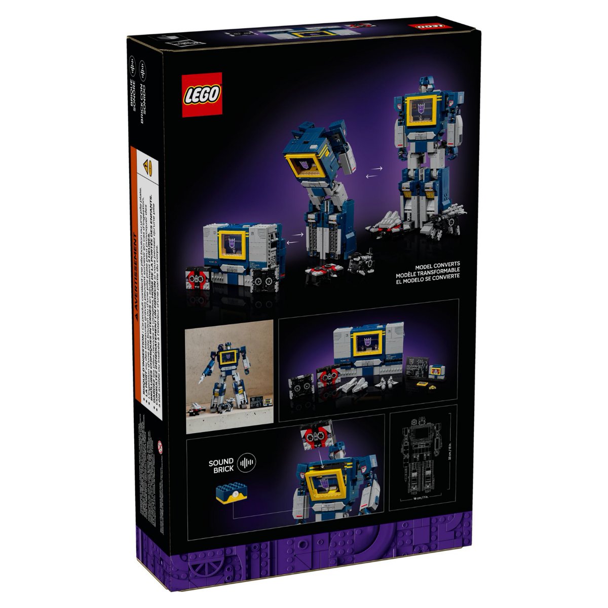 Falconbricks's tweet image. New LEGO Transformers Soundwave revealed!

Release: August 1st
Price: $189.99
Pieces: 1505

#soundwave #transformers #legonews #lego #legoleaks