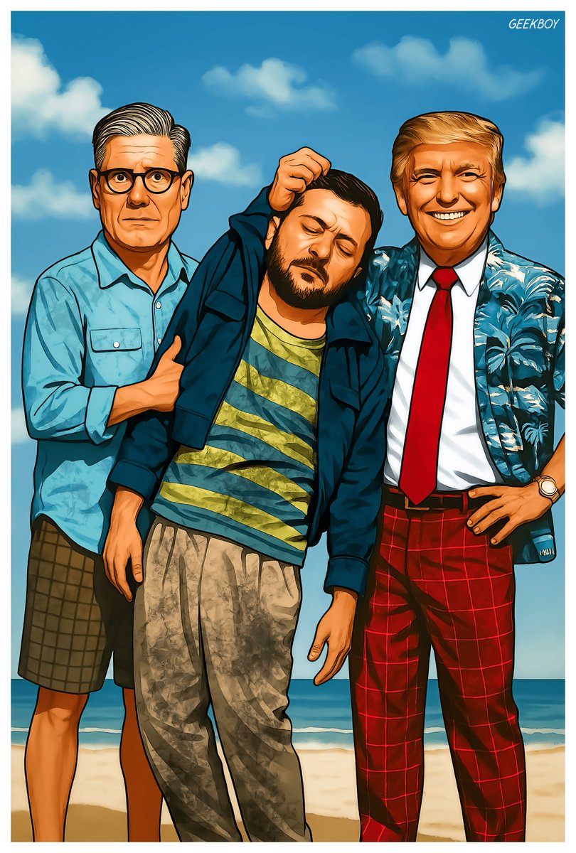 geekboyireland's tweet image. Weekend at Zelenskyys