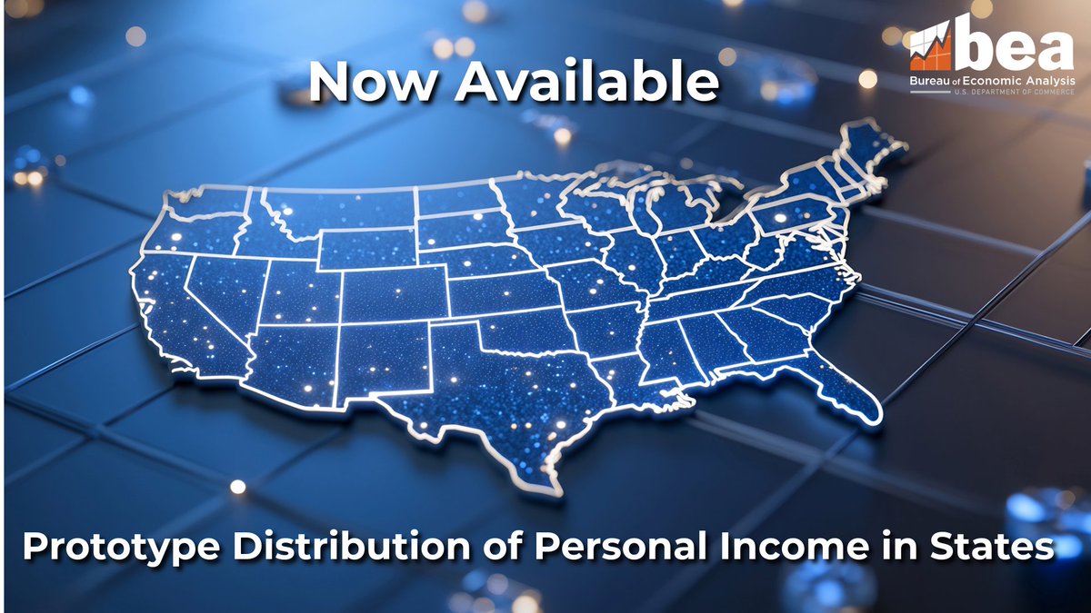 Now available: Updated prototype statistics showing how personal income is distributed across households in each state and the District of Columbia.

bea.gov/data/special-t…