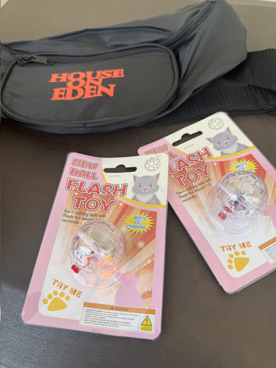 joblocom's tweet photo. Our own @jimmytotheo got a great ghost hunting kit from @rljefilms and @shudder to see if his house is as haunted as @houseonedenfilm starring @kallmekris and @celinaspookyboo. #houseoneden opens in theaters on July 25th. Stay tuned to @joblomovienetwork to find out if Jimmy's place is haunted, interviews with the cast, and our review.