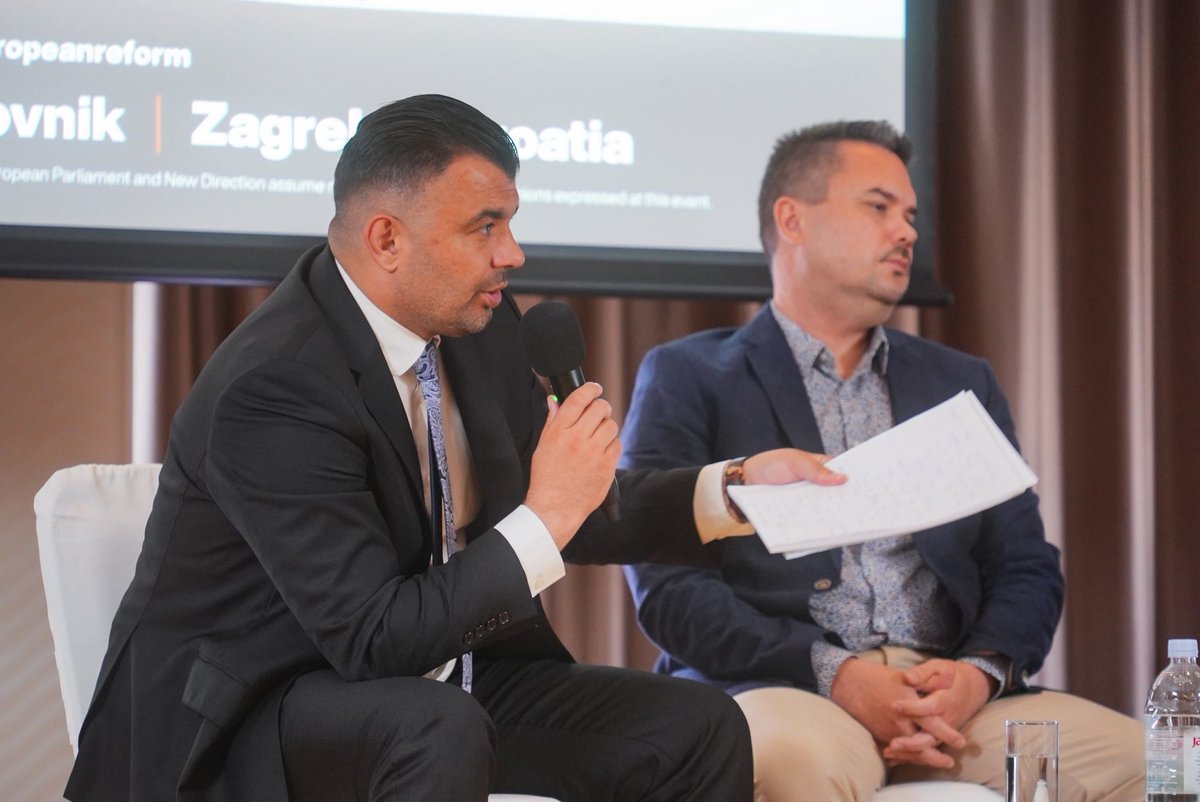 europeanreform's tweet image. Day 2 in Zagreb 🇭🇷
As we conclude our conference on the crimes of #communism, one truth stands firm: Without historical #truth, there can be no justice.
#NewDirection remains committed to preserving #memory - not to divide, but to defend the dignity of #Europe’s past.
