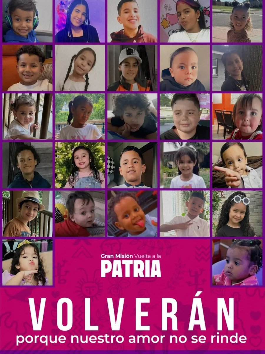 ¿Sabían que hay 27 niños separados de sus madres por EEUU?  

¿Dónde está el rechazo de los "líderes" del mundo ante esto? ¿Y ante las 252 familias en El Salvador que tienen un ser querido secuestrado?  

La indiferencia también es complicidad.

#FreeOurChildren