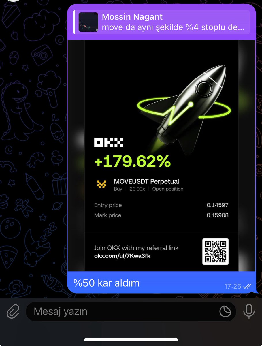 12:35 de yazdım, 17:28 de %180 kar aldım 😀😀 #moveusdt #btc 
Detaylar sabit tweetde 😂