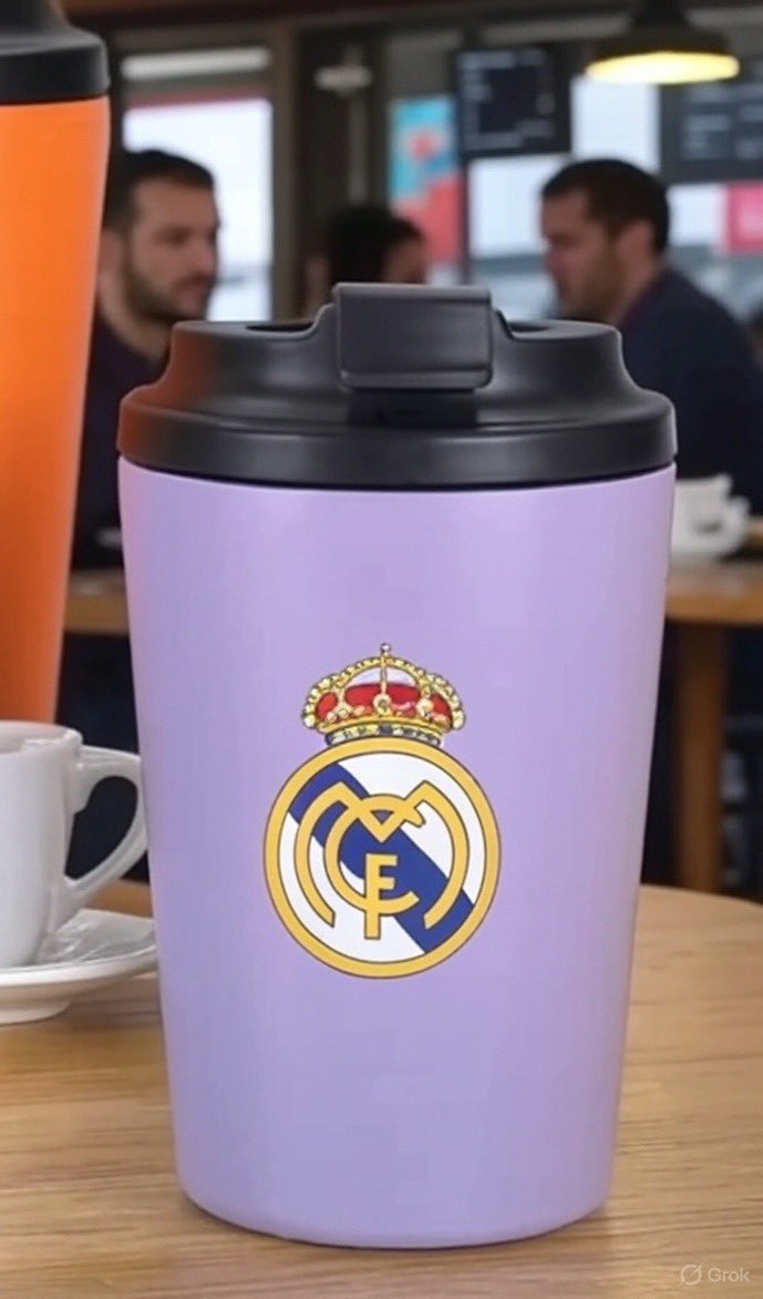 #براون60 كوب "مَق" للمشروبات الساخنة والباردة بطبقات عازله من الفولاذ المقاوم للصدا بشعارات الاندية ،
 والمتوفر حاليًا : #النصر #ريال_مدريد #برشلونة 
( الشحن يومين فقط جميع مناطق المملكه ) 
للطلب : salla.sa/brown60
