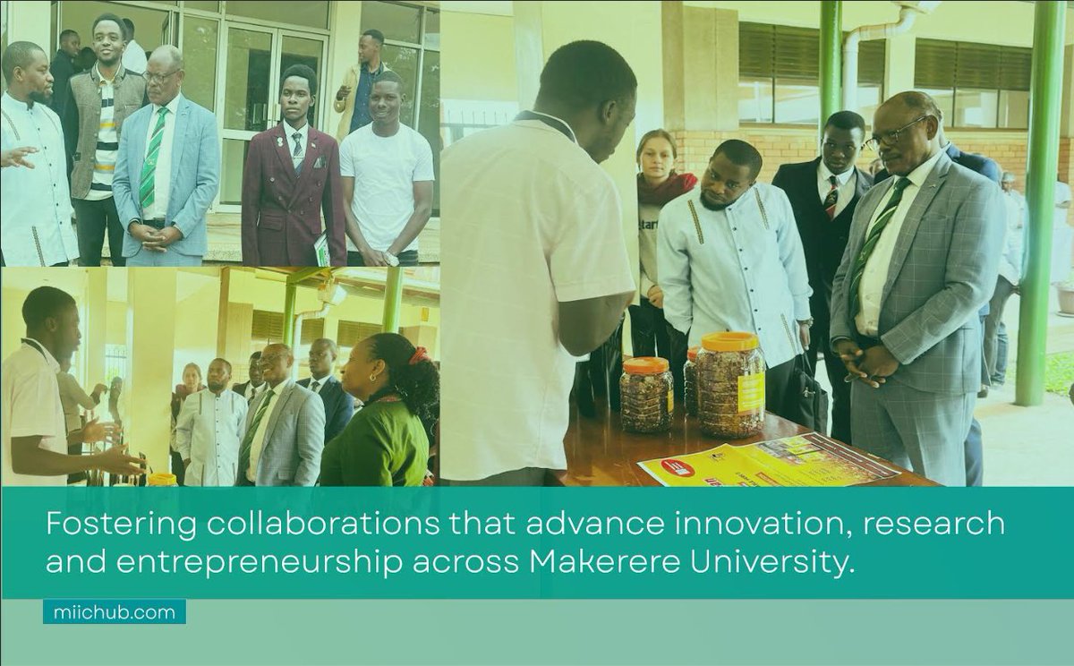 Makerere Innovation & Incubation Center (@miic_ug) on Twitter photo Earlier today, the <a href="/miic_ug/">Makerere Innovation & Incubation Center</a> team joined the project launch workshop for the revitalization of the Food Technology and Business Incubation Centre (FTBIC), aimed at enhancing the innovative capacity and entrepreneurial profile of <a href="/Makerere/">Makerere University</a> graduates.
Initiatives like this play a Earlier today, the <a href="/miic_ug/">Makerere Innovation & Incubation Center</a> team joined the project launch workshop for the revitalization of the Food Technology and Business Incubation Centre (FTBIC), aimed at enhancing the innovative capacity and entrepreneurial profile of <a href="/Makerere/">Makerere University</a> graduates.
Initiatives like this play a