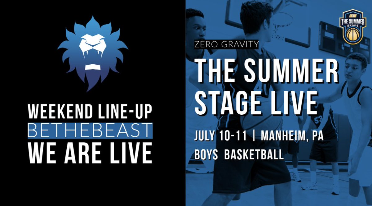 🤝 We are live today from Pennsylvania! 🤝

📽️ Live Streams + 📲 On-Demand + 😎 Coaches Watching!

Visit zg.bethebeast.com/buylivestream/… for access! <a href="/ZeroGravityBB/">Zero Gravity Basketball</a>