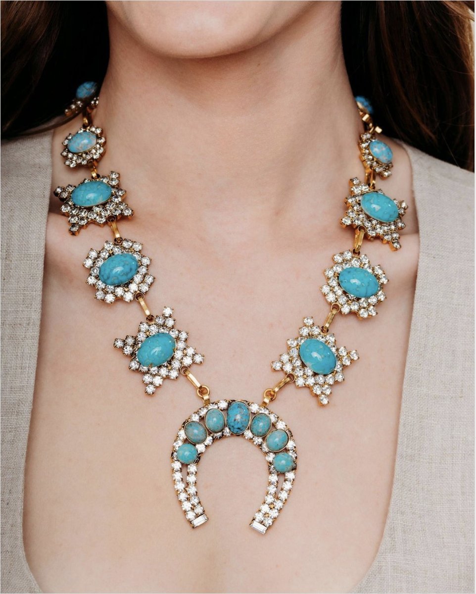 Landry's, Inc. (@landrysinc) on Twitter photo Make a statement with the Elizabeth Cole Clarisse Necklace, featuring turquoise matrix, brilliant Czech crystals, and made just for you! Only available at <a href="/29northhou/">29 North at The Post Oak Hotel</a> in the @postoakuptown Make a statement with the Elizabeth Cole Clarisse Necklace, featuring turquoise matrix, brilliant Czech crystals, and made just for you! Only available at <a href="/29northhou/">29 North at The Post Oak Hotel</a> in the @postoakuptown