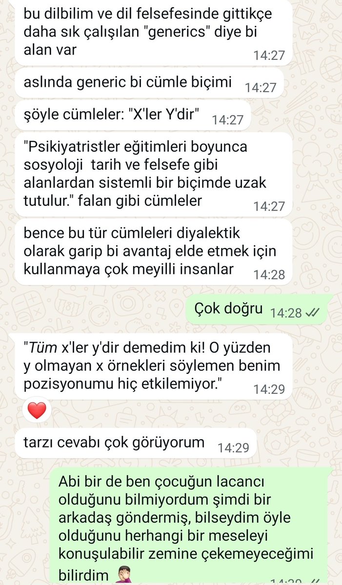 Oxford Felsefe'den arkadaşımla Twitter gündemi üzerine bir muhavere gerçekleştirdik.