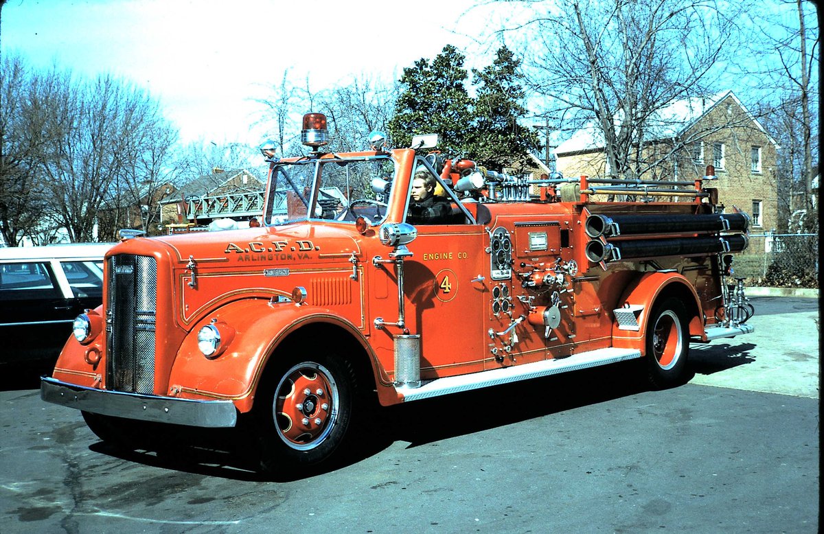 ArlingtonVaFD's tweet image. Over the years, our apparatus 🚒 has gone through many shapes, styles, and color schemes. Take a look at some of the variations we’ve had! Which color scheme was your favorite? Let us know in the comments below!