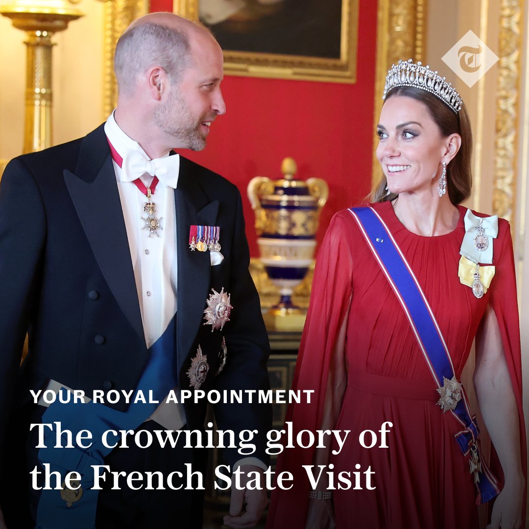 TelegraphRoyals's tweet image. 👑 This week’s French State Visit was truly a feast for royal fashion fans, the crowning glory of the co-ordinated looks were a glittering array of tiaras

👑  Sign up to our exclusive substack to find out what is really happening behind palace doors👇
royalappointment.telegraph.co.uk
