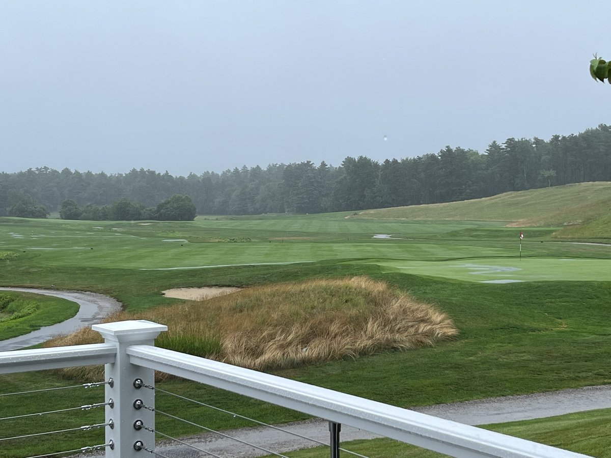 So we gave it a shot but it’s not going to happen. The course is closed for the day. The Barn opens at 3, reservations recommended southersmarsh.teesnap.net