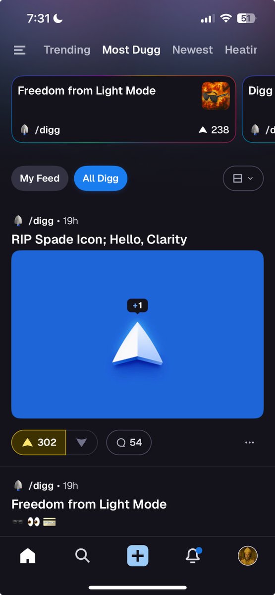 kevinrose's tweet image. new feature packed @digg beta -- dark mode, clarity icon set, bug fixes +++, and the web beta going live today. Next up, an invite system to open things up while guarding against ai bots (thanks for waiting!). once we get the foundational framework live then the wild ideas come…