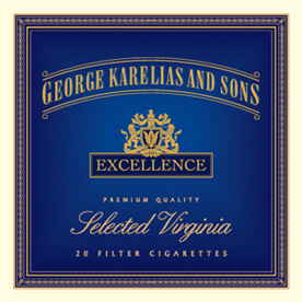 excellence cigarettes We love Karelia, but we do not cover them. George Karelias and Sons ( Excellence: the Blue pack) is our Founder's favorite cigarette: he keeps a  stash of these