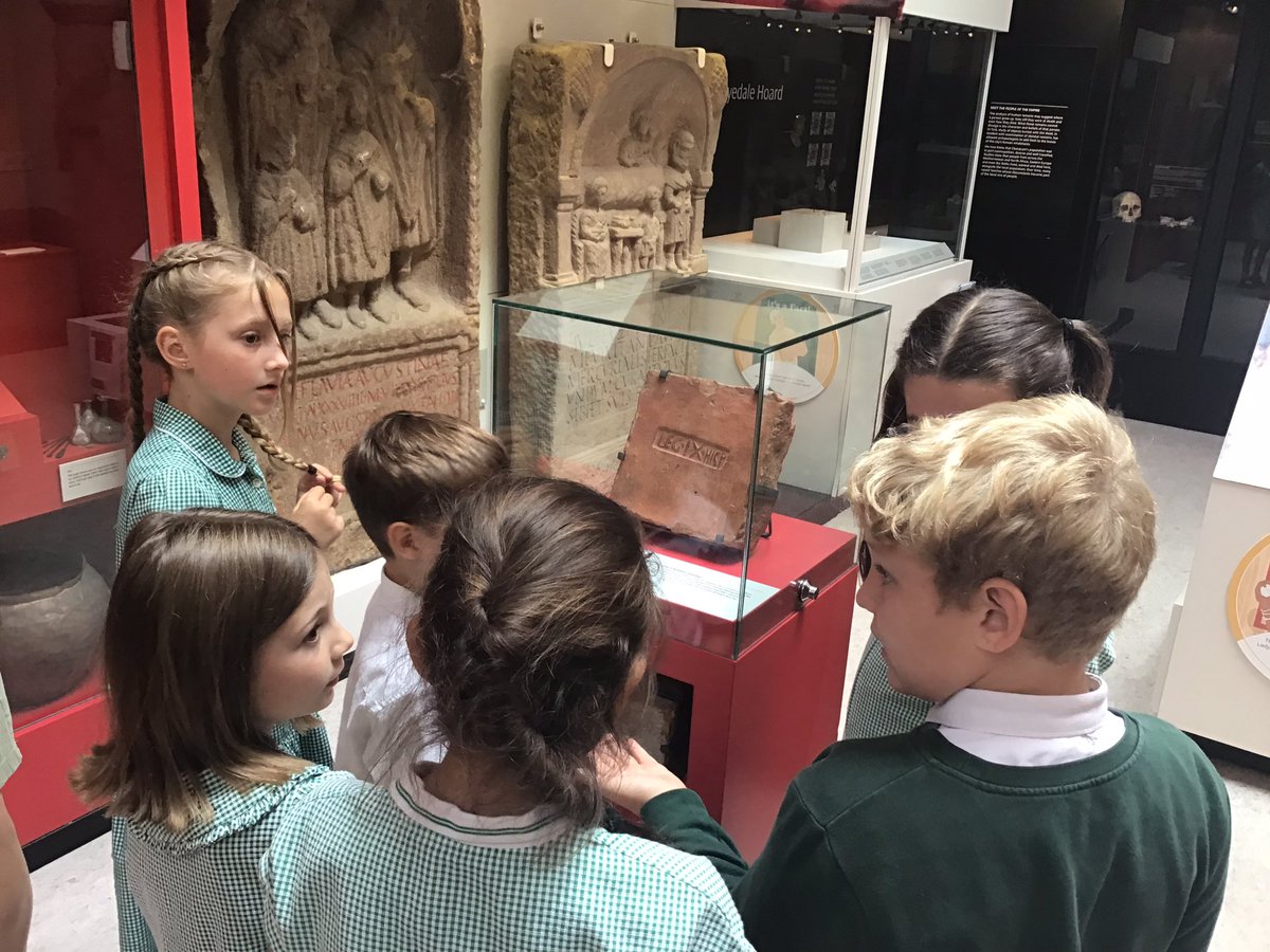 Year 3 has had the best day at the Yorkshire Museum today. Here are some highlights from the morning workshop where we explored some artefacts in the Roman gallery.