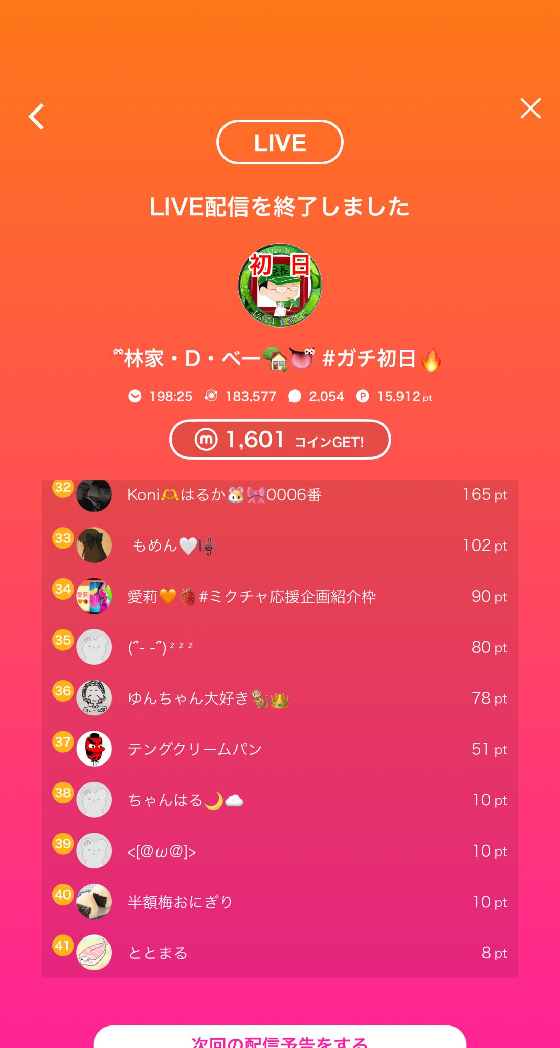 ルーレットさま　ありがとうございました。 ベーさん🏡👅 on X: 