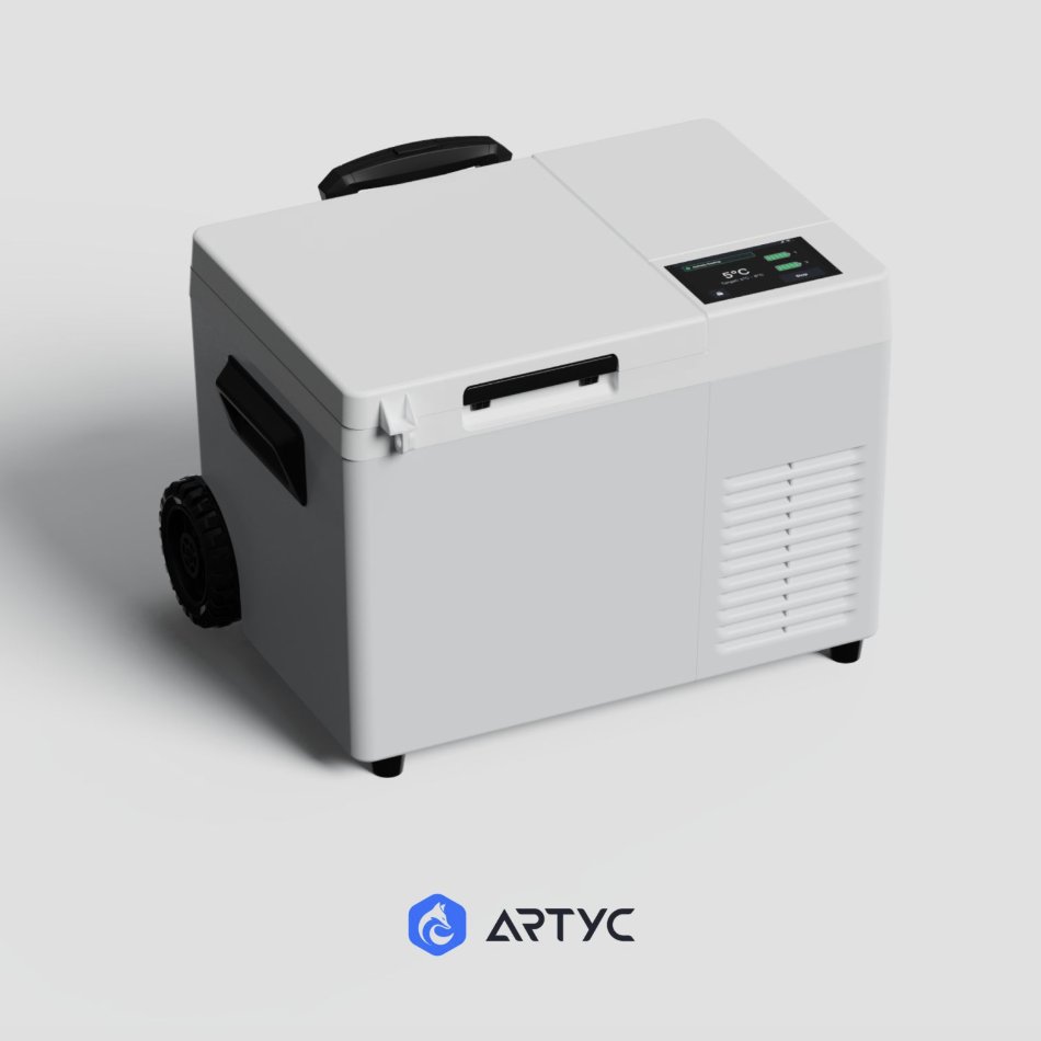 trueventures's tweet image. After founding a startup that used batteries to replace generators, @hsiebs wondered where else batteries could make a big impact.
Artyc is her answer.
This True co is reimagining medical cold chain logistics with a battery-powered, software-connected cold shipper built for…