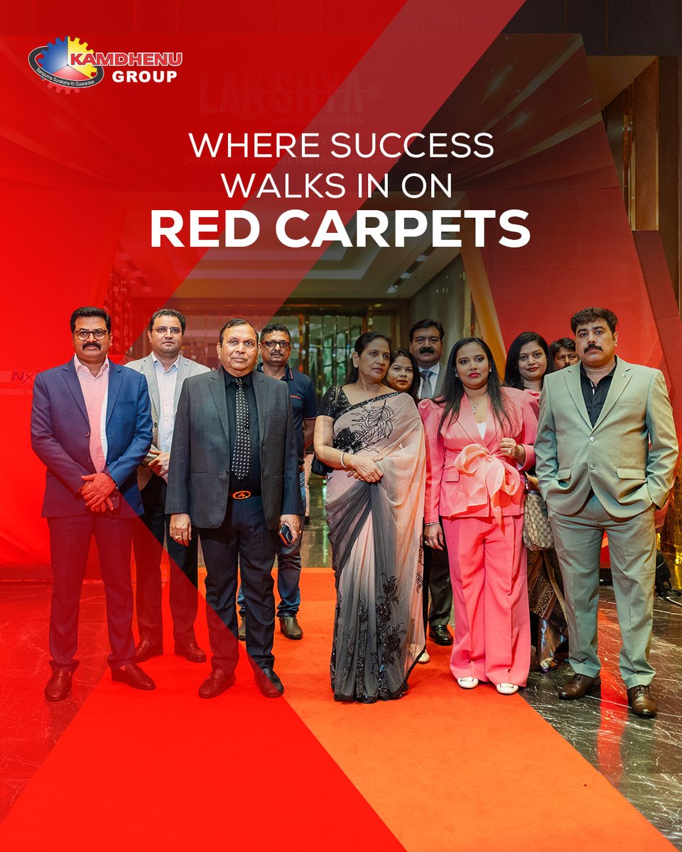 Kamdhenu_Steel's tweet photo. Celebrating growth and collaboration at the Jharkhand Channel Partner Meet 2025! 400+ dealers joined us in a powerful day of recognition and shared success. Here's to more milestones together!
#KamdhenuSteel #JharkhandDealerMeet #BharosaHaiTohSabHai #ChannelPartnerMeet https://t.co/WGSZC4xCid