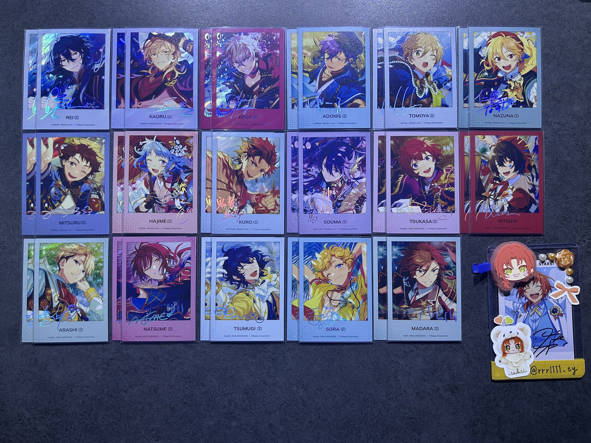 あんスタ　星幻時序チェキ　月永レオ あんスタ 月永レオ ぱしゃっつ 星幻時序チェキカード 3枚｜Yahoo
