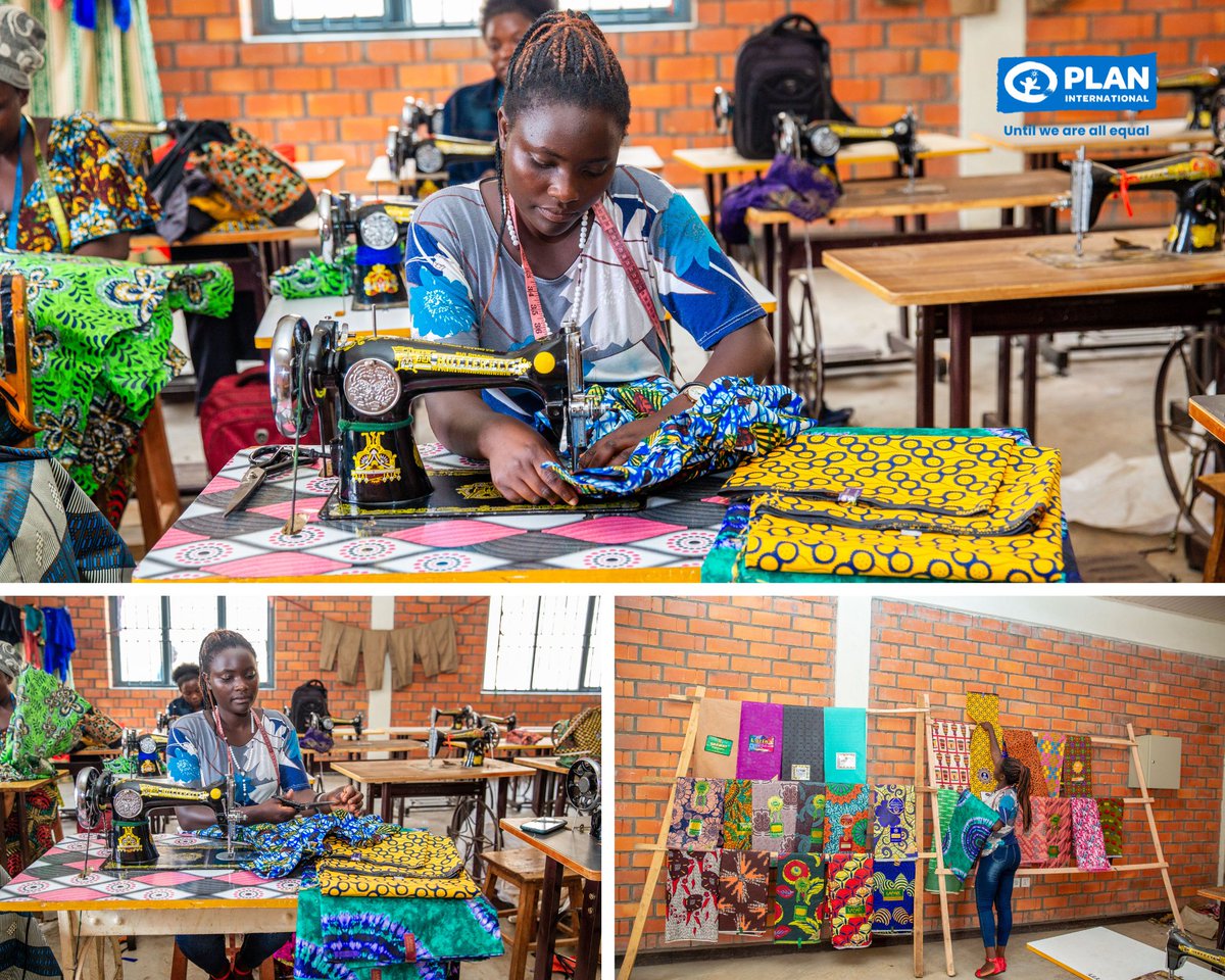 PlanRwanda's tweet image. 🧵A tailoring course and a small Rwf 60,000 loan from her savings club helped 22-year-old Clementine from @NyaruguruDistr land a job, buy a sewing machine, and grow her savings.

A life-changing step for a young woman. Today, she’s proudly self-reliant financially.

Her journey…