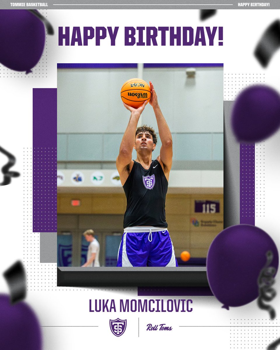 TommieMBBall's tweet image. Happy Birthday, Luka!

#RollToms