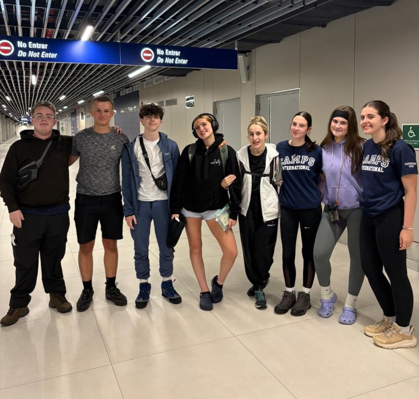 Leg 2 of 3 done… Safely landed in Lima and a few hours in the airport until our flight to Cusco, Peru. #CampPeru #TeamParuro