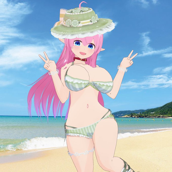 爽やかシトラス水着 