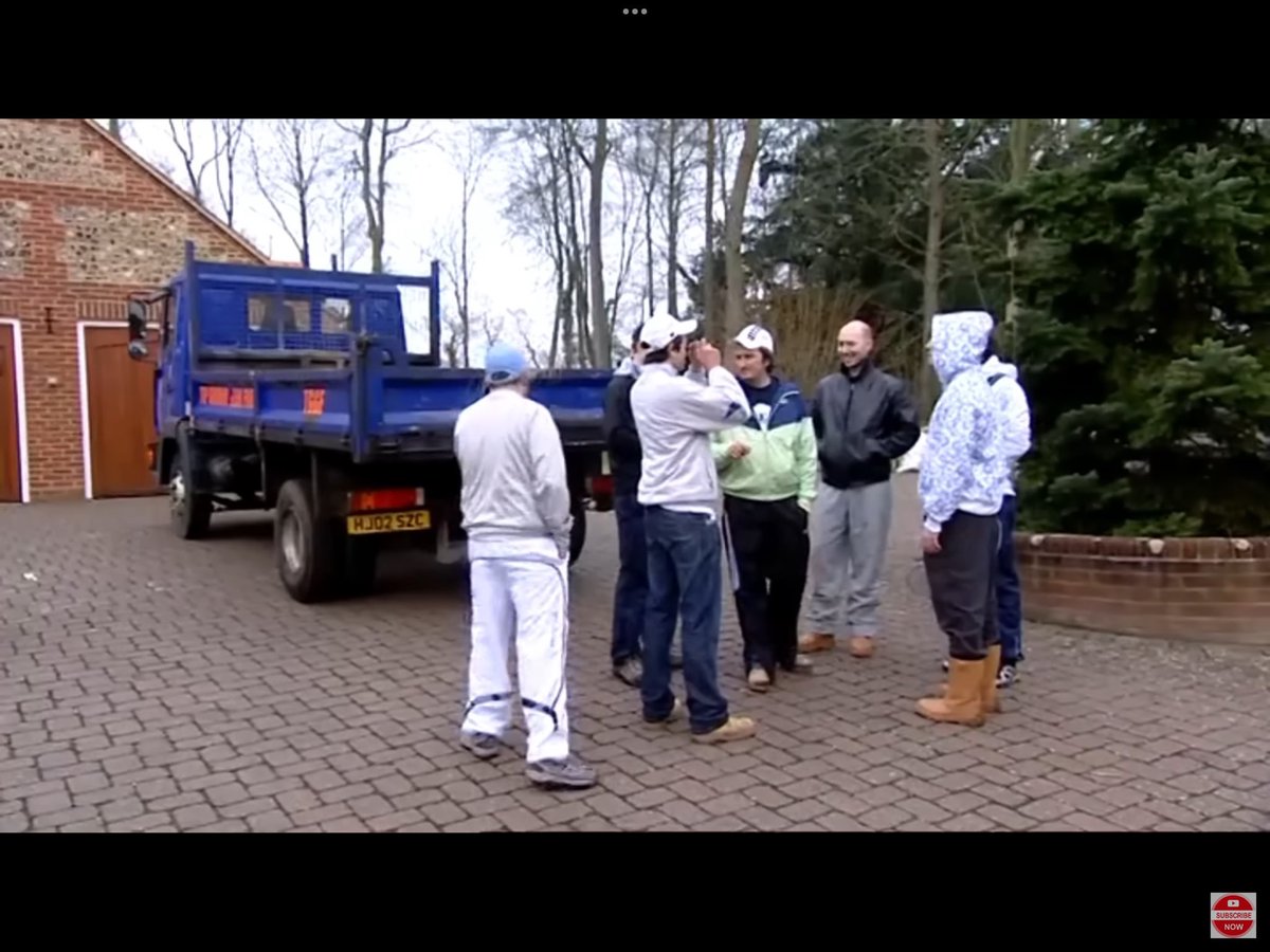 This is the team, there’s Handy Hammond, Jamesie Dimmock… May.

And then we’ve got some Poles… who will actually do all the work.

#TopGear