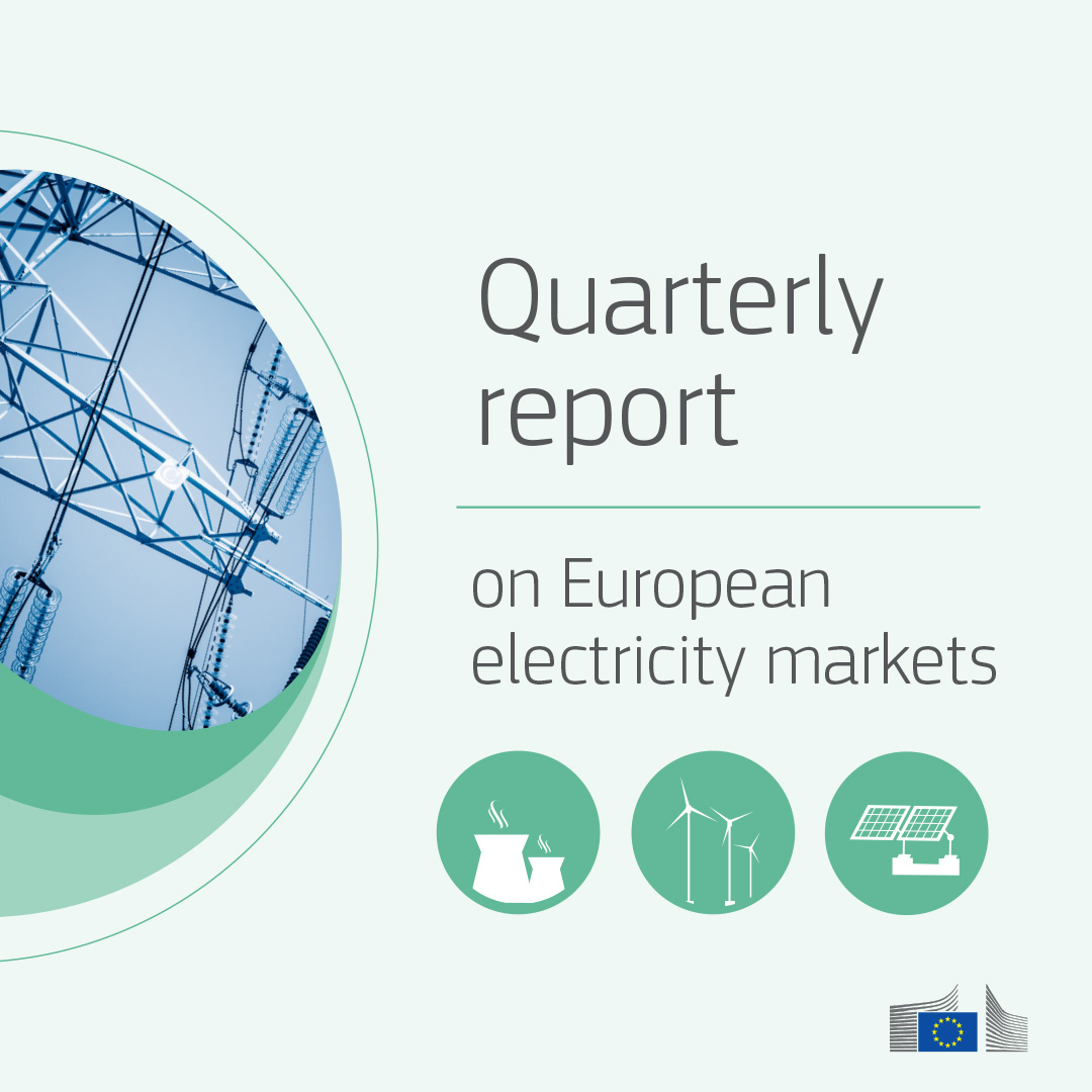 More than 620 000 EVs were sold in Q1 2025 in the EU passenger car sector – a record high for a first quarter, and 15% higher than Q1 2024. 🚘🔌

EVs now have as 21% share in the EU’s passenger car market.

Quarterly #ElectricityMarkets report 👉 europa.eu/!NhyvnV